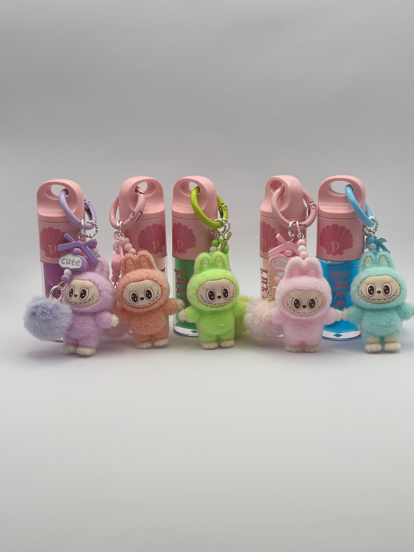 Labubu Mystery Lip Gloss Keychain