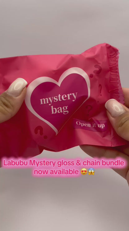 Labubu Mystery Lip Gloss Keychain